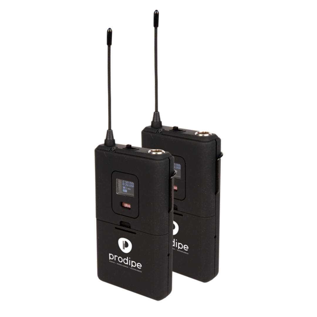 Prodipe Dual Lavalier & Headset System (UHFHEADSETDUO)